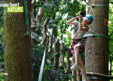 Anjou Sport Nature, La Jaille-Yvon - Parcours accrobranche