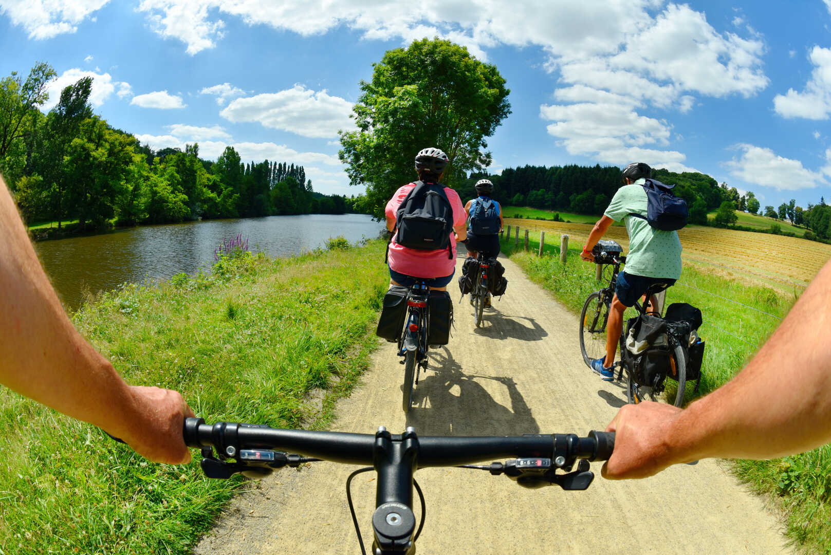 Your journey on the cycling route La V lo Francette