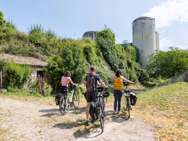 Échiré sur La Vélo Francette