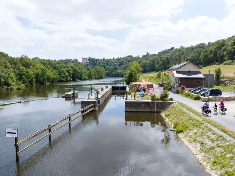 Écluse de La Benâtre - Origné, La Vélo Francette