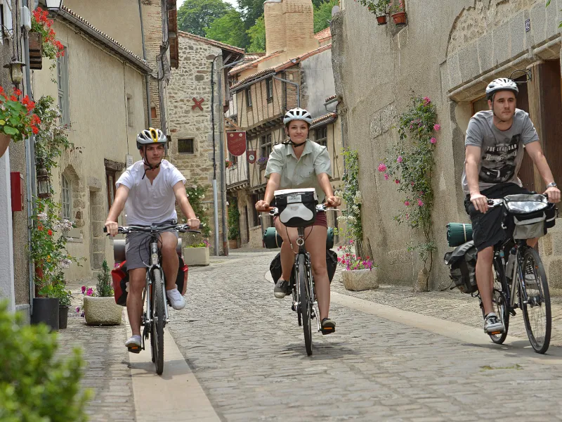 Balade à vélo à Parthenay