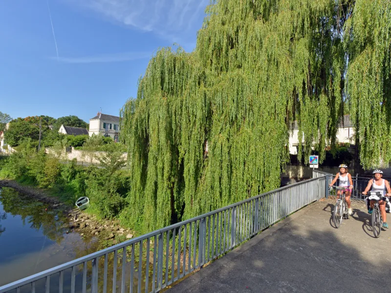 Piste cyclable à Bayeux