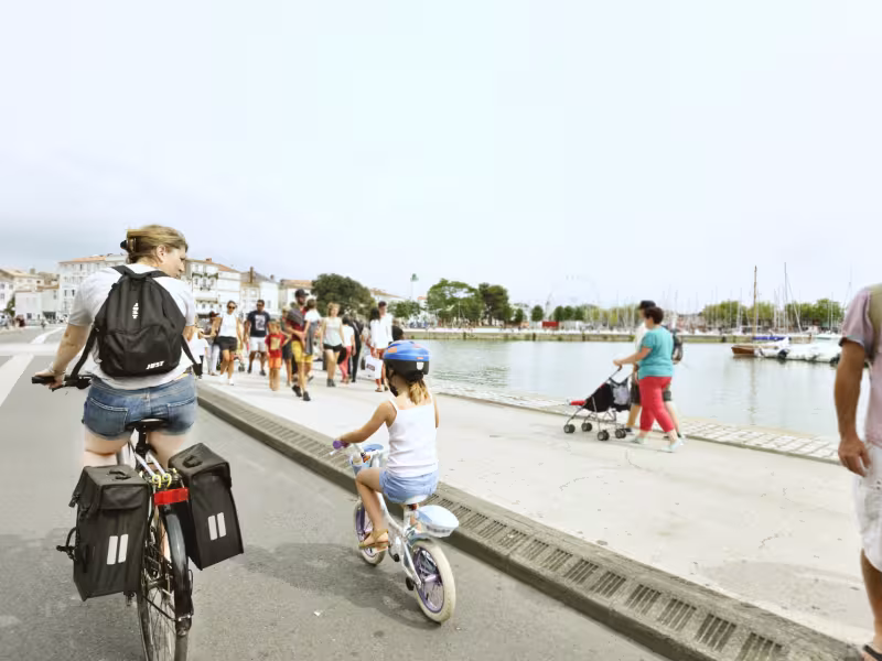 Balade à vélo sur le Port de la Rochelle