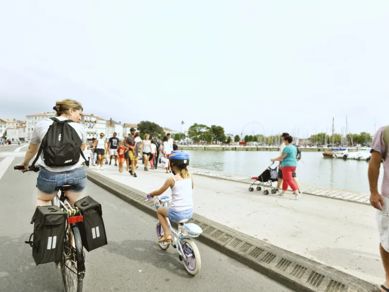 Balade à vélo sur le Port de la Rochelle