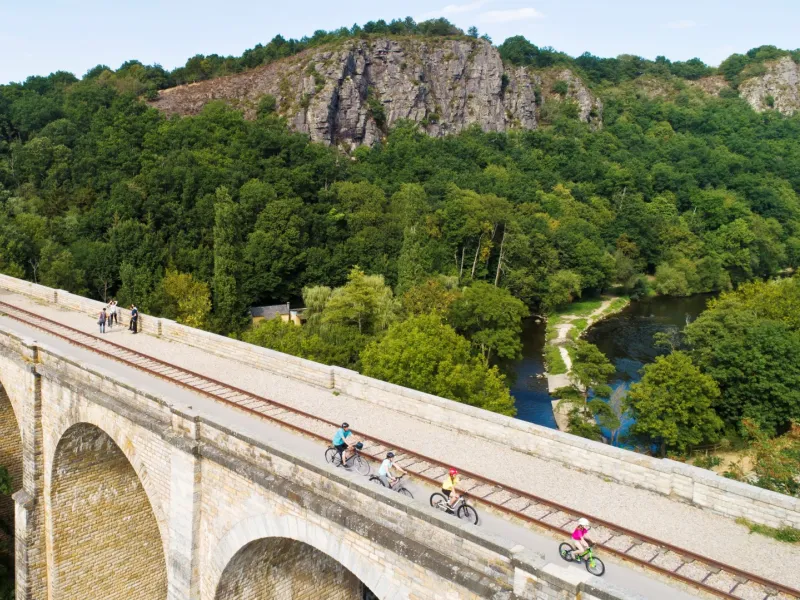 Viaduct on the greenway between Caen and Thury-Harcourt! 