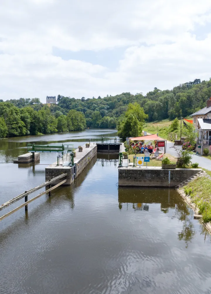 Écluse de La Benâtre - Origné, La Vélo Francette