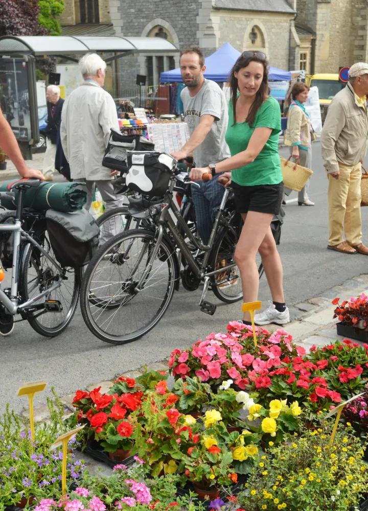 Découverte des fleuristes de Laval à vélo