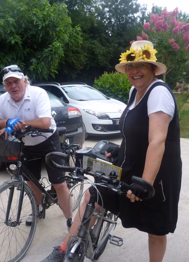 Jan et Margit from Holland sur La Vélo Francette