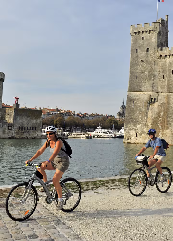 A vélo sur la Vélodyssée - La Rochelle