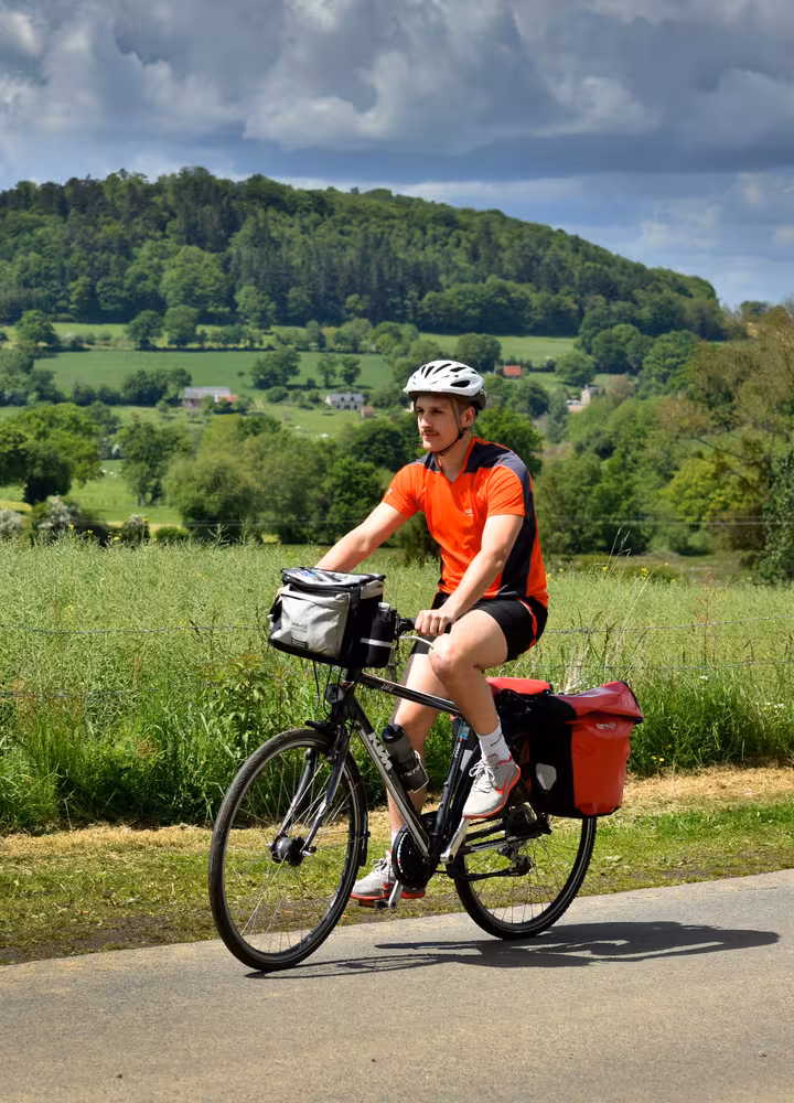 La Vélo Francette par les petites routes au milieu des champs