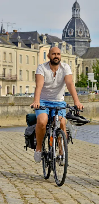 Château Gonthier à vélo