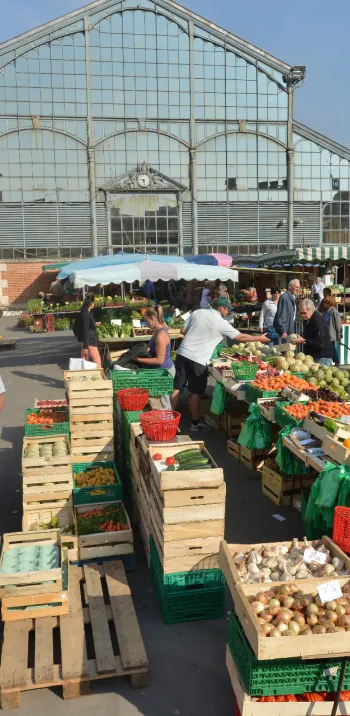 Marché de Niort - La Vélo Francette