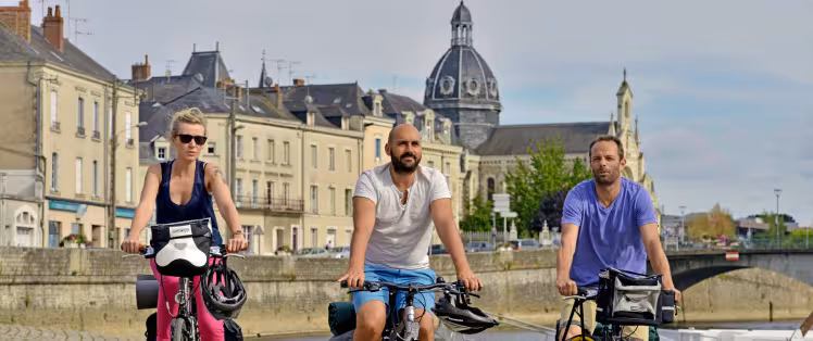 Château Gonthier à vélo