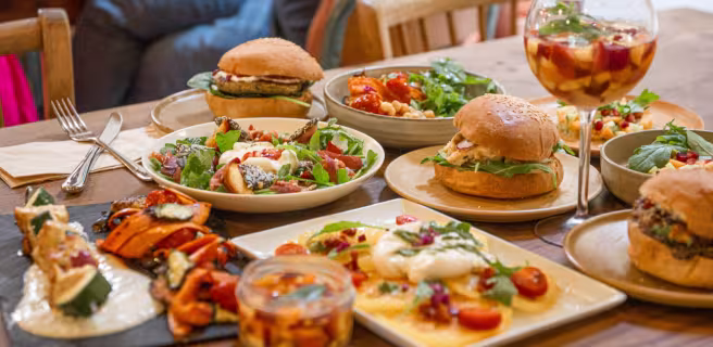 Burgers et tapas
