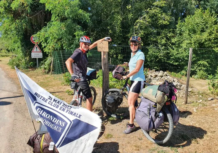 Marc et Sophie sur La Vélo Francette