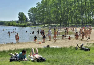 Baignade aux portes d'Angers