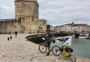 Arrivée à La Rochelle de Marc et Sophie