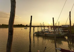 Coucher de soleil sur la Baie de l'Aiguillon