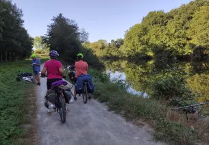 Rives de la Mayenne sur La Vélo Francette